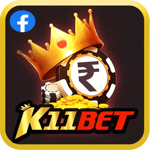 Imagem promovendo a página oficial da k11bet no Facebook